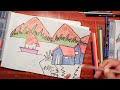 Very Easy Drawing with water colour painting for beginners ll आसान तरीके से Drawing और painting सीखे