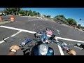 Riding a Kawasaki Vulcan 900 LT after MSF course.