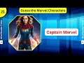 Guess the Marvel Characters from its Emoji|@Mind Bender Trivia