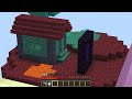 Mikey TINY Nether vs JJ TINY ENDER World in Minecraft  - Maizen