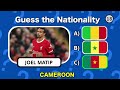Guess the Nation of the Footballer - EXTREME DIFFICULTY