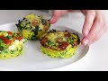 EGG MUFFINS (3 WAYS) | healthy breakfast meal prep recipe