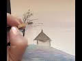 Super easy winter landscape