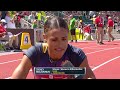 Sydney McLaughlin BREAKS WORLD RECORD AGAIN to clinch 400 hurdles national title | NBC Sports