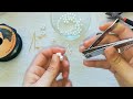 مشروع صناعة الاكسسوارات اليدوية : كيفية عمل حلق على شكل عنقود عنب