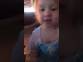 Toddler sings A Dream Is A Wish Your Heart Makes