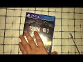 resident evil 3 ps4 unboxing