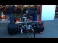 Firing up Niki Lauda's Ferrari 312T and Jochen Mass' McLaren M23 at Caffeine & Gasoline