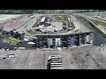 Raw drone video: World Wide Technology Raceway preps for NASCAR race