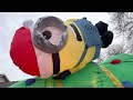 Inflatable Minion Car