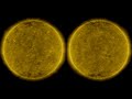 Sun Super Time Lapse + No Rotation (Solar Cycle of 10 Years in 42 Seconds)