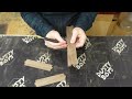 How To Make a Wooden Hinge Jewelry Box | Woodworking