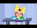 🥧 Don't Overeat Song 🤤 Funny Kids Songs 🥧 Learn About Healthy Food