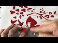 How to make Tree and Butterfly Stickers Art