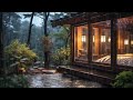 Rain on the cozy house in the forest make you sleep instantly | Soothing sound, Reduce Stress