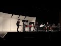 Percussion Ensemble Wilson High School March 20, 2019