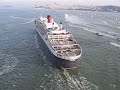 Queen Mary 2 Arrives in San Francisco