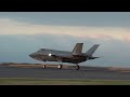 Australia's F35A Lightning II Joint Strike Fighters LOUD takeoff!!