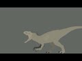 Indominus Rex roaring animation (Sticknodes Pro)