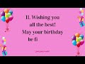 12 Short Birthday Wishes | Short & Simple Birthday Wishes #happybirthday  #birthday #birthdaywishes