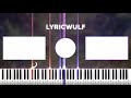 dark cat · Bubble Tea | LyricWulf Piano Tutorial on Synthesia