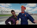 VROOM VROOM Race Car with Blippi! | How To Drive RaceCars For Children | Educational Videos For Kids