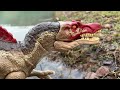 JURASSIC WORLD: Spinosaurus VS Mosasaurus | TCF Dinosaur Toys Movie