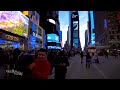 NYC TIMES SQUARE walk 🗽 New York City Walking Tour