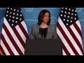 Vice President Harris Returns from Poland and Romania to talk Ukraine, the economy and voting rights