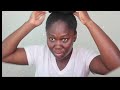 HOW TO DO THIS 4 EASY PONYTAIL STYLES ON NATURAL HAIR. LOW HAIR MANIPULATION. No Gel. Very Simple