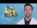 ER Doctor Reacts to The Simpsons Hilarious Medical Scenes #19