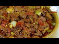 The Best Meat Stew Recipe || Easy Meat Recipe