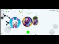 A wonderful duo👑🔥( Agar.io mobile)Watch to the end!!⚡️