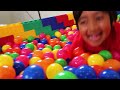 Giant Ball Pits Challenge with Ryan's World!