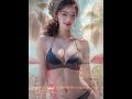 💋 [ AI ] 1960년대 레트로 변신! 하이비 헤어스타일로 돌아간 나의 모습 | AI 스타일링 체험 Bikini & hairstyle