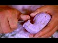 ASMR Carving soap into a happy little whale