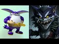 Monstrous Transformation of Sonic the Hedgehog Vampire Villains!