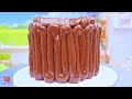 Amazing Miniature Rainbow Chocolate Cake Decorating 🌈Rainbow Buttercream Cake Recipe By Baking Yummy