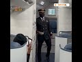 Passengers Applaud A Yoruba-Speaking Nigerian Captain Who Is Flying To Nigeria For The First Time