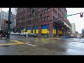 Portland Rain Walk, Pearl District (March 2022)