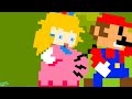 Mario and Peach Take Luigi to the Hospital Monster Maze | Game Animation