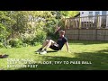 Tabata style workout with Tennis ball