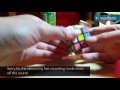 Chibi Solves A Rubik's Cube