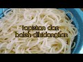 Resepi dan cara masak laksa mee Pangkor