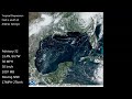 2021 Tropical Storm Fred (w/ Grace & Henri) [Satellite Imagery] 4K