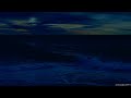 😴🌊 Calming Seas - 8 Hours - Ocean Waves Dark Screen