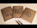 JJBLN | Learn How To Make Your Own Idea Book!