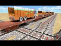 3 TRAINS RUNNING ON RISKY RAILWAY TRACKS | Most Dangerous Railroad Tracks | Train Simulator 2022