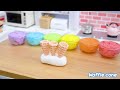 1000 Layers of Rainbow Fondant Miniature Cakes 🌈 1000+ Miniature Cake Decoration Ideas