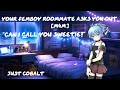 [M4M] Femboy roommate asks you out [Friends to lovers] [Confession] [shy] [ASMR ROLEPLAY]
